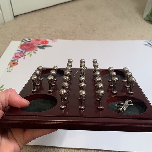 Golf solitaire peg game - Picture 6 of 7